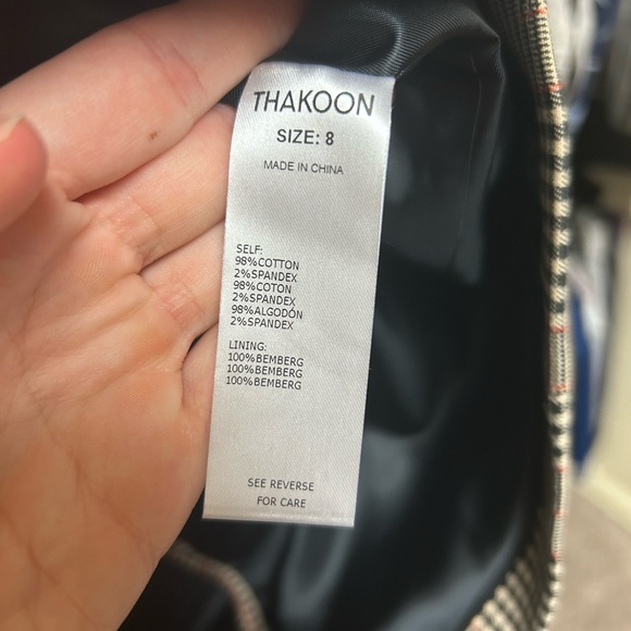 Thakoon classic plaid blazer - Picture 7 of 10